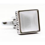 Aztec Smoking Stone Cufflinks.JPG